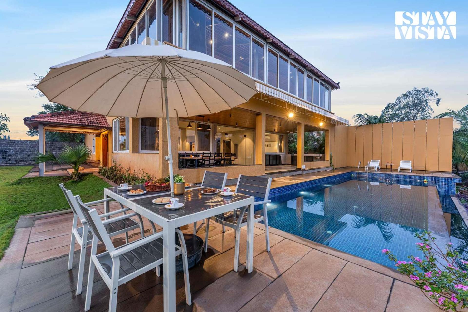Stayvista At Countryside Meadows With Pool, Ac Pune Exterior foto
