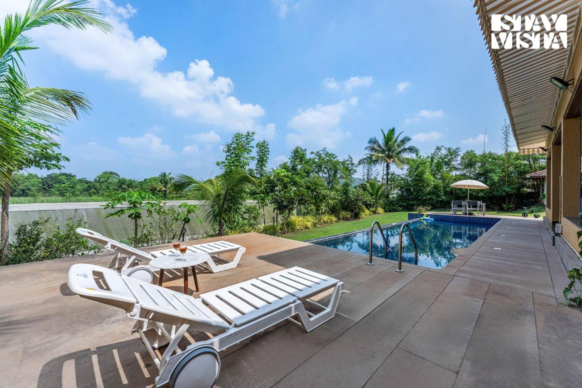 Stayvista At Countryside Meadows With Pool, Ac Pune Exterior foto